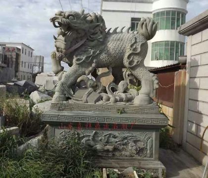点击查看详细信息<br>标题：石雕麒麟（花岗岩） 阅读次数：2254