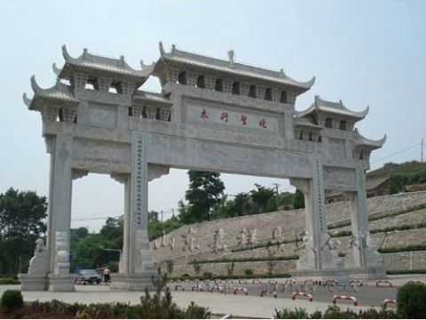 点击查看详细信息<br>标题：三门七楼牌坊（汉白玉） 阅读次数：2457