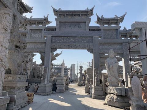 点击查看详细信息<br>标题：石雕牌坊 阅读次数：1542