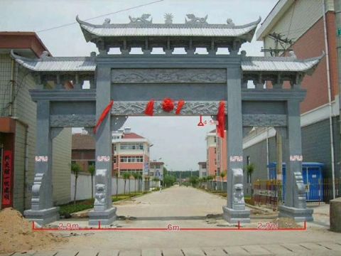 点击查看详细信息<br>标题：石雕牌坊 阅读次数：2195